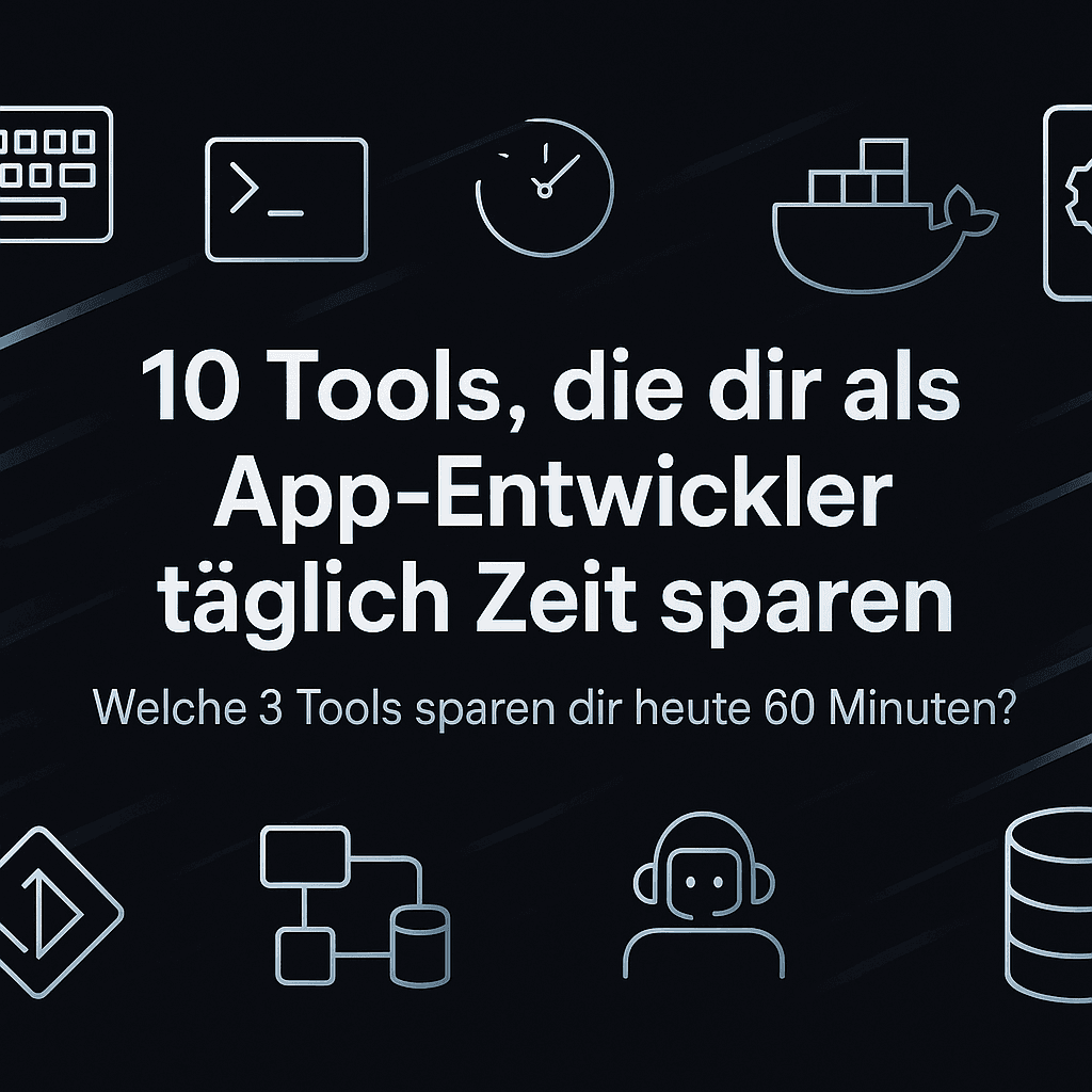 10 Tools That Save You Time Every Day as an App Developer