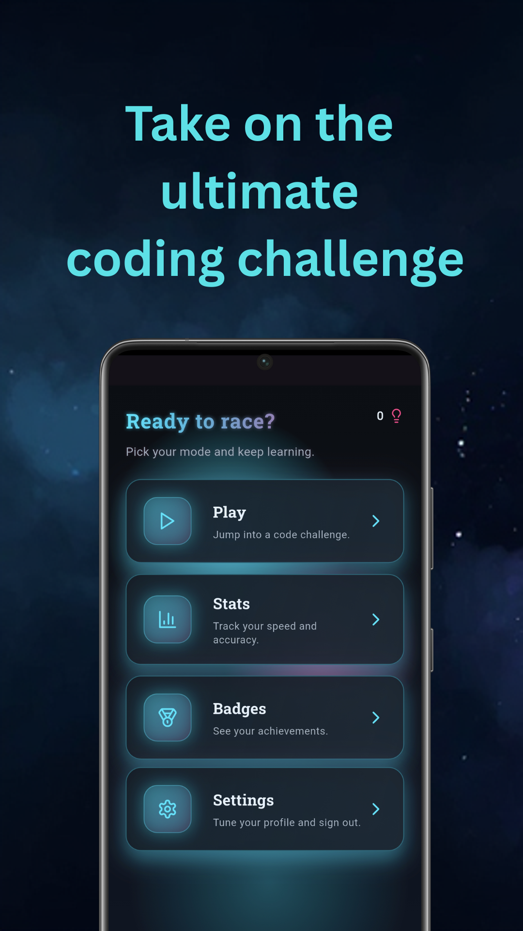Cyberskamp Quiz – Home & modes