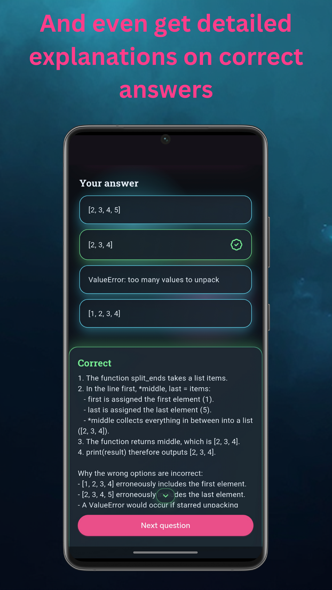 Cyberskamp Quiz – Explanation for correct answer